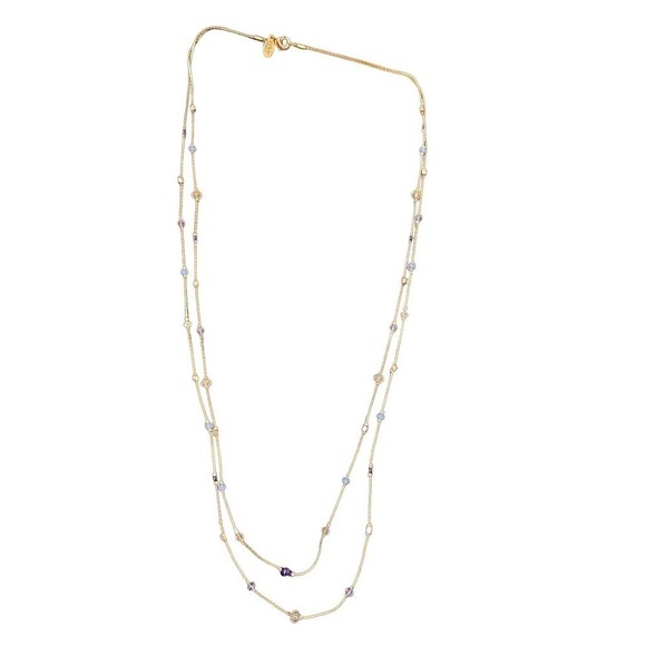 Loft two tiered long line necklace - Picture 1 of 3